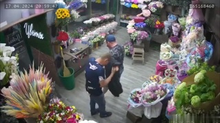 Thieves Get Pepper Sprayed! One Gets Knocked The Fuck Out