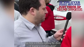 Highl̶y̶ i̶n̶t̶e̶l̶l̶i̶g̶e̶n̶t̶ Trump supporter