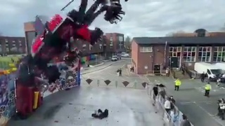 Carnival ride sends guy flying