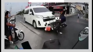 Motorcyclist Having A Shittier Day Than You