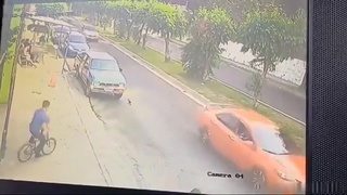Bicyclist Had One Hell Of A Shitty Day