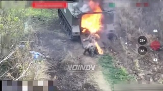 Ukrainians are burning alive