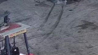 Worker caught and spun into a machine