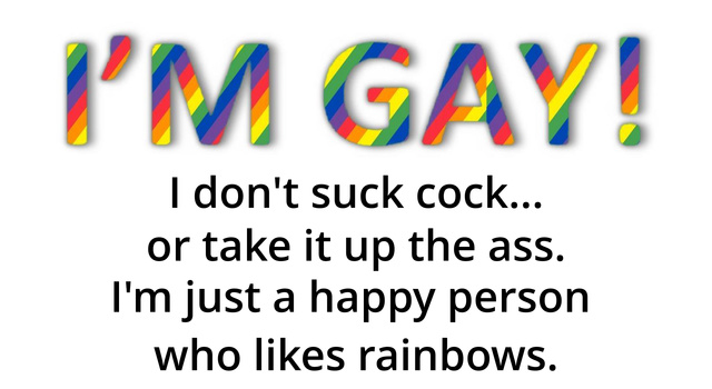 I'm GAY! (still image version)