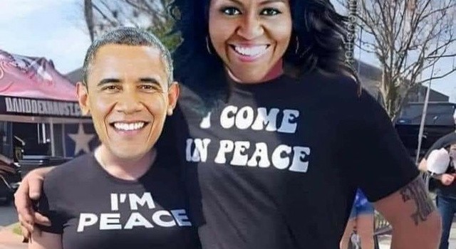 The DeFacto President and his "Wife".