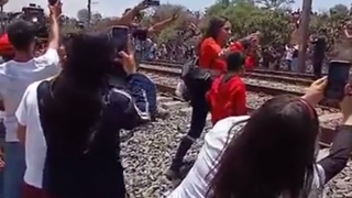 Dumb Bitch Taking A Train Selfie