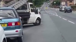 Pick up truck advance driving UK style