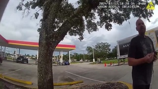 Suspect Tries to Get Jump on Cops-Ends Badly