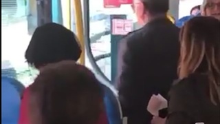 A bus full of paying riders don’t take kindly to the one trying to ride for free