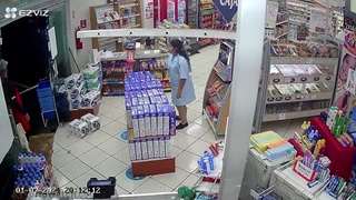 Store robbery cold blooded murder