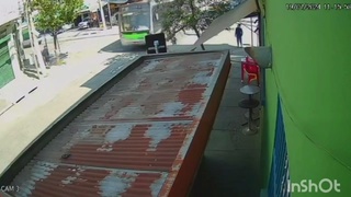 Instant karma for victim of society