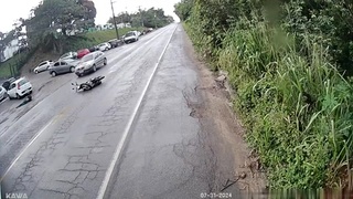 Biker Having A Shitty Day