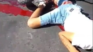 A Brazilian motorcyclist loses his head