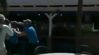 Dude slaps old lady