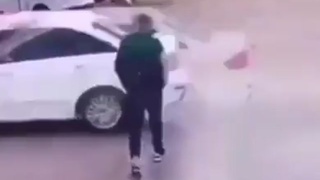 Brutal Chinese hit-and-run accident