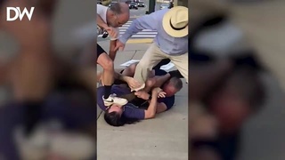 Pro Palestine fag attacks man and gets shot