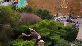 Parkour jump