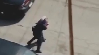 Dumb B*tch Purposely Runs Into The Arms Of The Police