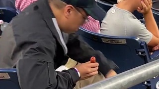 @ketamine<3 spotted at the yankee game