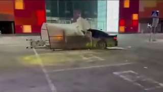 Parking lot drifting