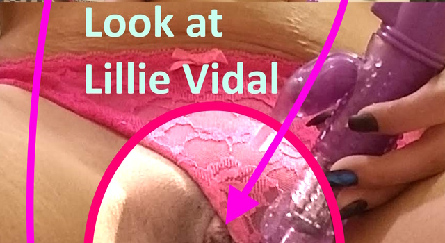 Lillie Vidal gets very wet when I show her puffy brown cunt