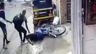 Bicycle crash