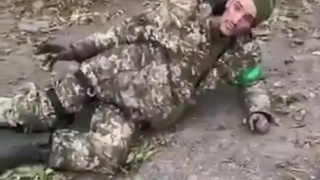 Execution Of A Ukrainian Soldier Captured In The Kursk Region. Russia