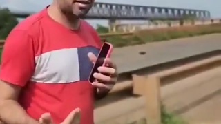 Bridge collapses in Brazil.