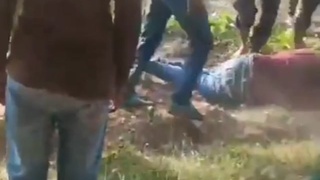 Indian man beaten to death with sticks by his own family.
