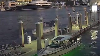 Boat explosion in Fort Lauderdale