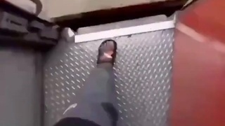 Indian eaten by train
