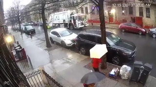 NYC Sanitation worker hit by car