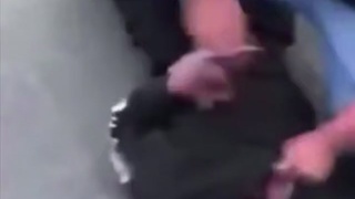 The bat wielding man took a quick nap