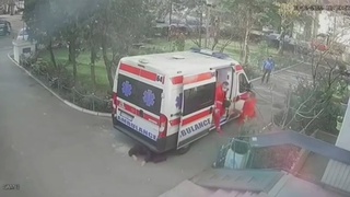 The absent minded ambulance driver