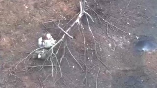 Drone-dropped grenade tears off both legs of Russian soldier in Bakhmut direction