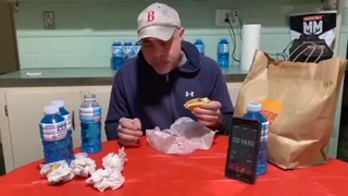 Man Attempts To Eat 30 Double Cheeseburgers