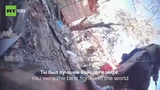 Insane Hand-to-Hand Combat -  Yakut Stormtrooper Uses Knife to Kill Enemy Solider Clearing Area After Strike