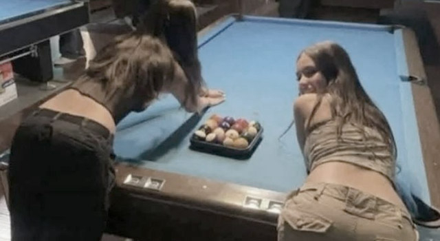 BLUE BALLS IN THE CORNER POCKET