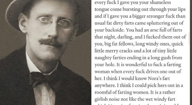 James Joyce…..