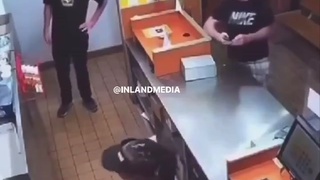 Man Accidentally Shoots Himself & Tries Acting Like Nothing Happened