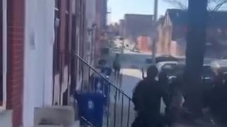 Chased Down and Shot Dead in Baltimore