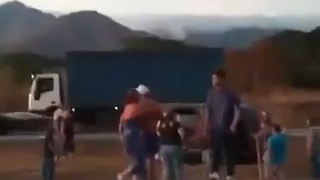 Don't play in the road