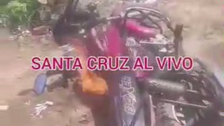 Two Criminals On A Motorcycle Shot A Man Returning Home From Work