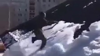 SHORT: Shoveling the Roof