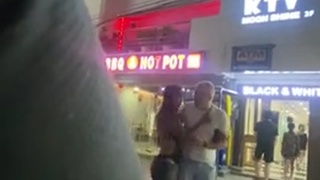 average white tourist