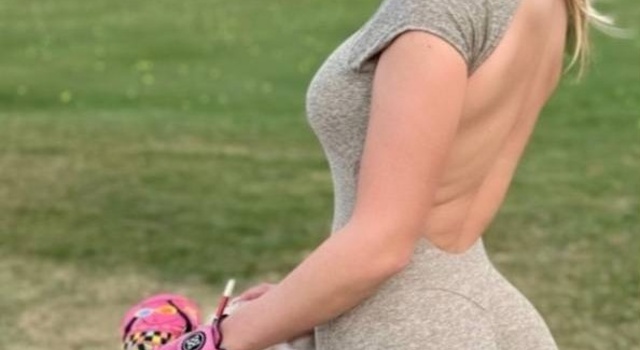 Her Tennis Balls Are Huge