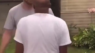 Slapped him back to Africa