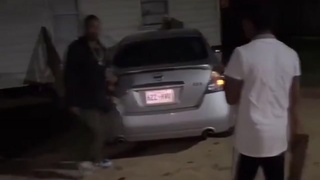 Drunk.