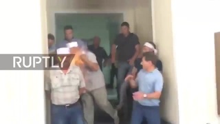 Protesters with burning issues