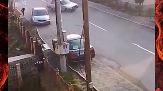 Weird accident